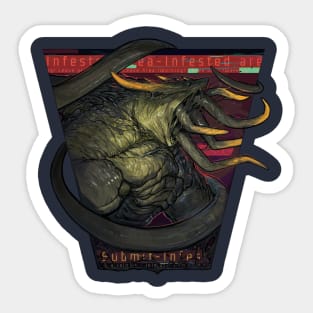 Infested area Sticker